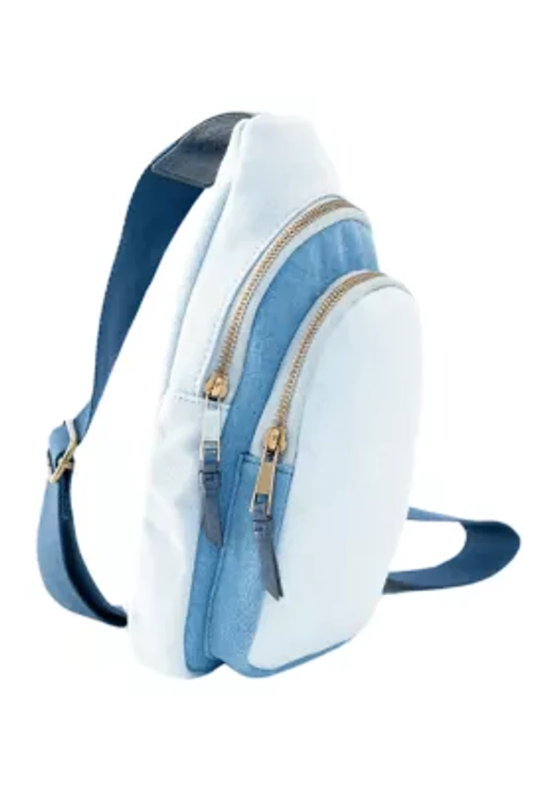 Sling Backpack with Webbing Strap
