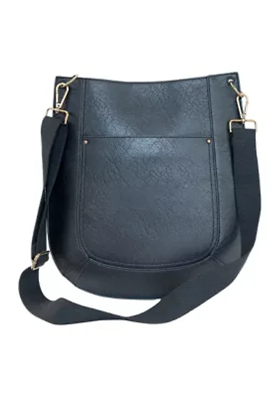 Crossbody with Crochet Details