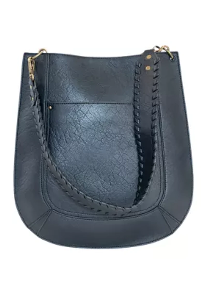 Crossbody with Crochet Details