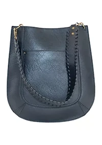 Crossbody with Crochet Details