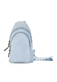 Denim Sling Crossbody Bag