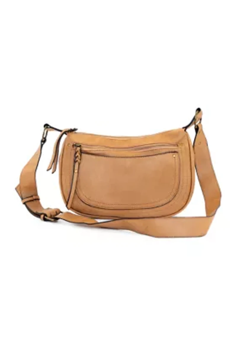 Soft Half Moon Crossbody Bag