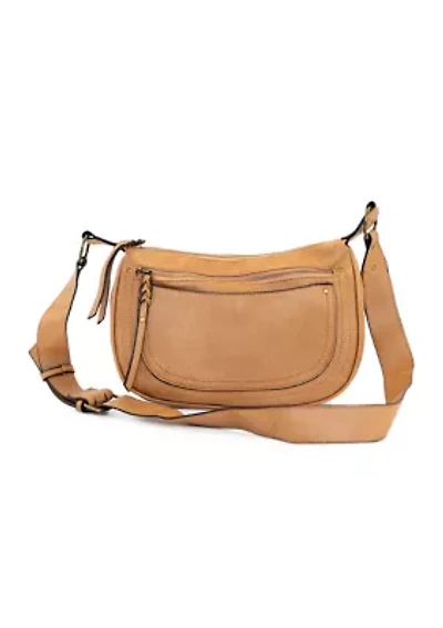 Soft Half Moon Crossbody Bag