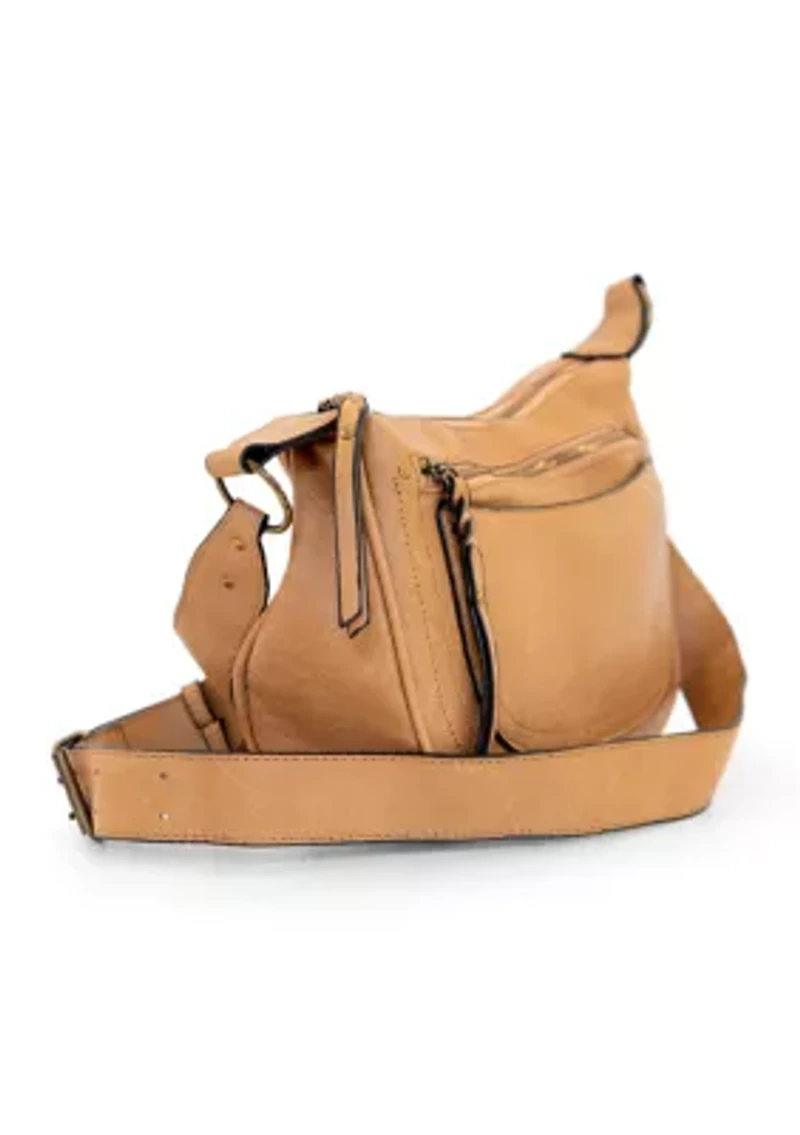 Soft Half Moon Crossbody Bag