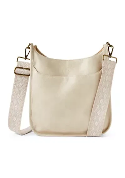 Large Hobo Bag with Guitar Strap