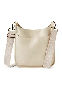 Large Hobo Bag with Guitar Strap