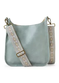 Large Hobo Bag with Guitar Strap