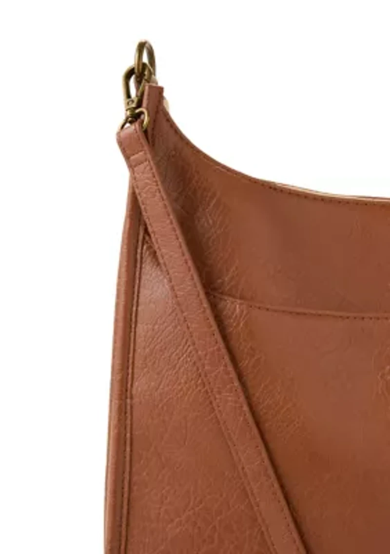 Large Hobo Bag with Guitar Strap