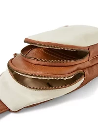 Canvas Sling Crossbody Bag