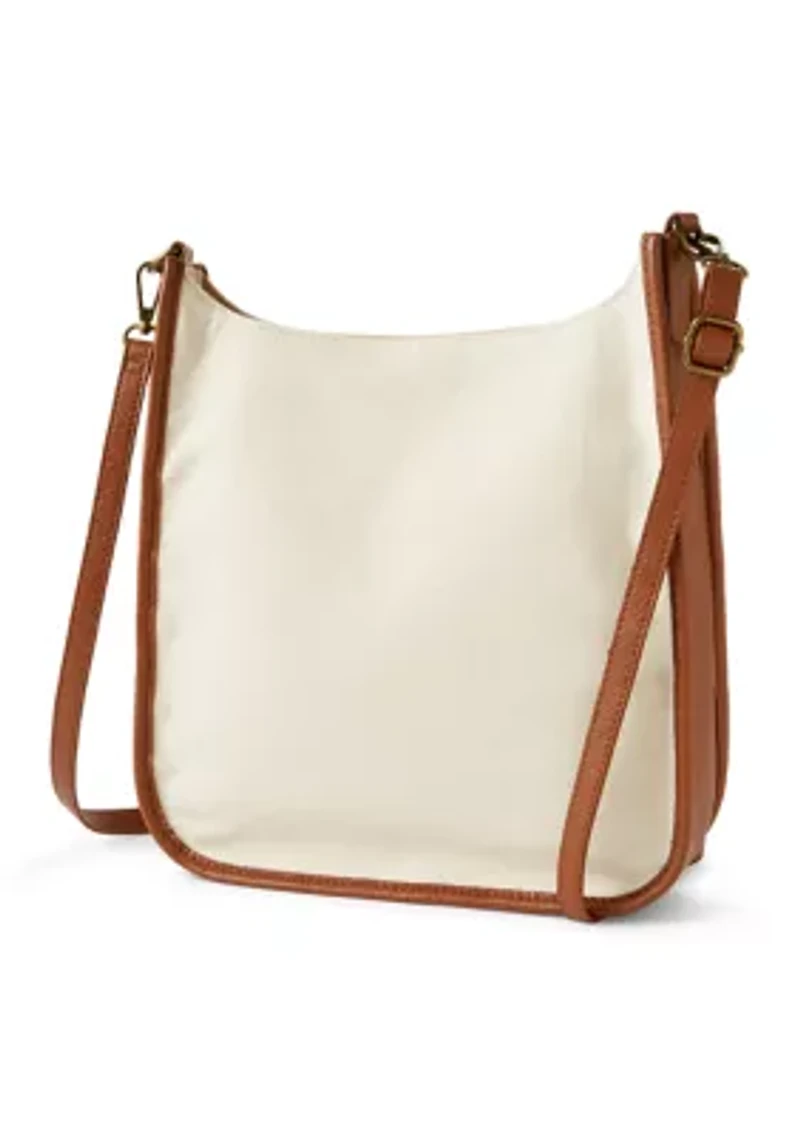 Canvas Hobo Bag