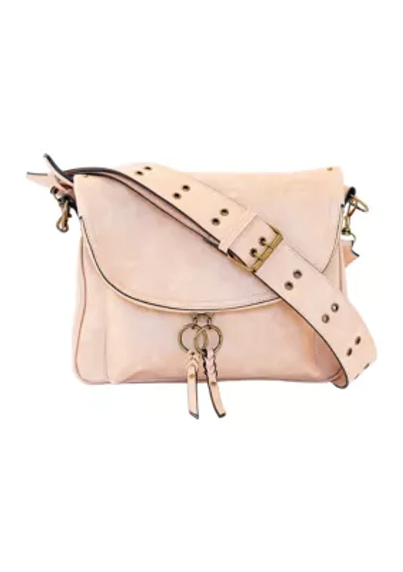 Grommet Strap Crossbody 
