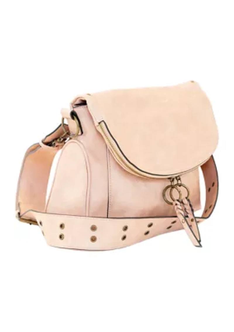 Grommet Strap Crossbody 