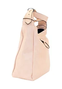 Hobo Bag with O-Ring Accent
