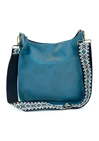 Large Hobo Bag with Guitar Strap