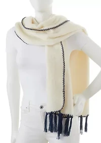 Whipstitch Blanket Scarf