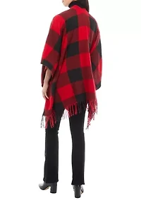 Women's Buffalo Plaid Topper