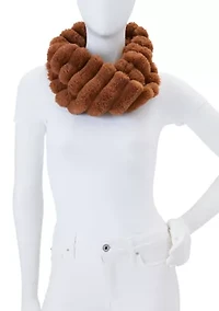 Fur Pull-Through Scarf