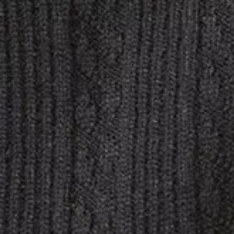 Cable Texture Microfiber Socks - 2 Pack