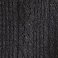 Cable Texture Microfiber Socks - 2 Pack