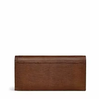 Oak Street - Faux Lizard - Large Flapover Wallet
