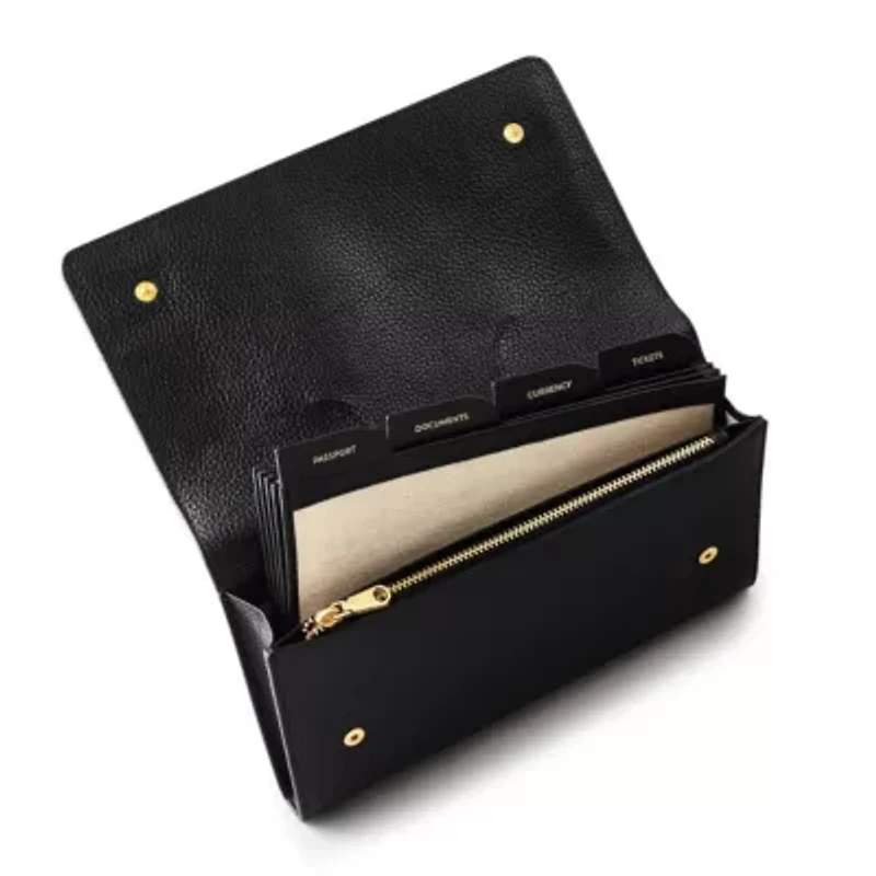 The Rathbone - Large Flapover Travel Wallet