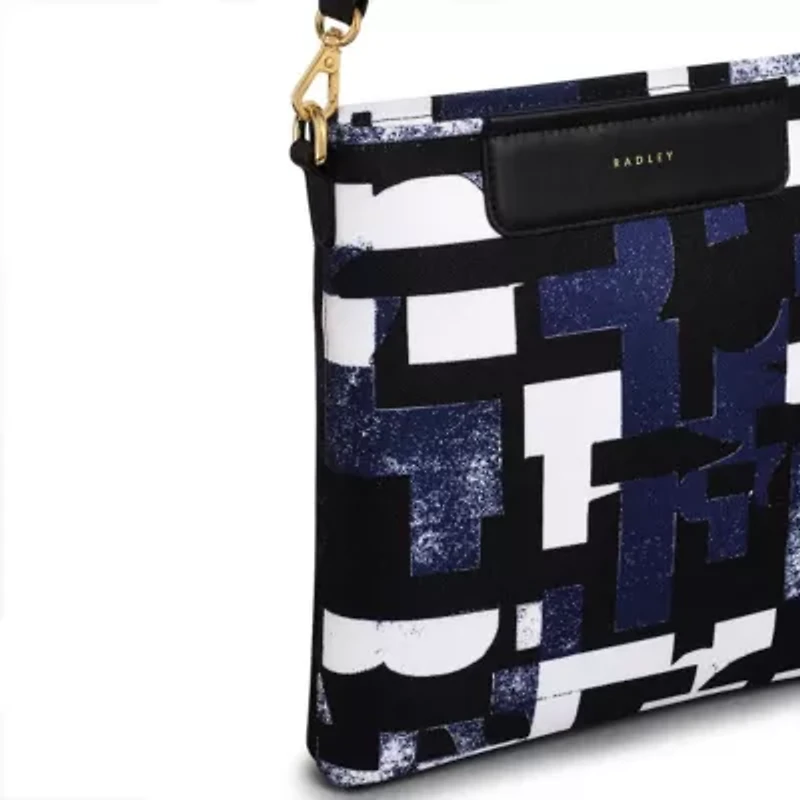 Southwell Gardens - Abstract Geo - Small Ziptop Crossbody