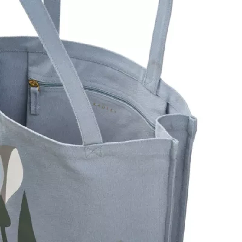 Snow Drops Medium Open Top Tote