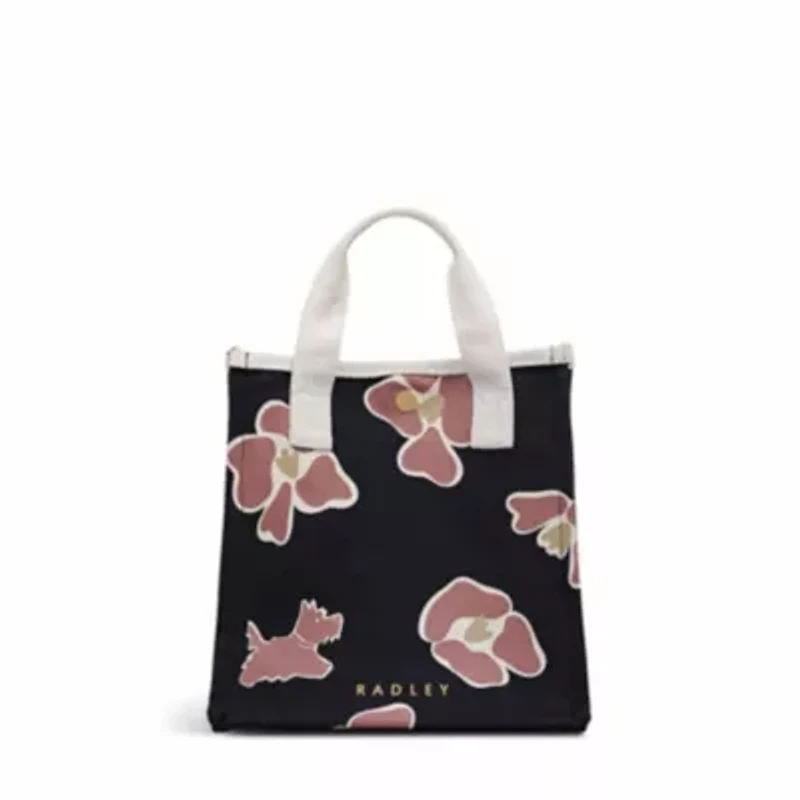 Abstract Floral Small Open Top Grab