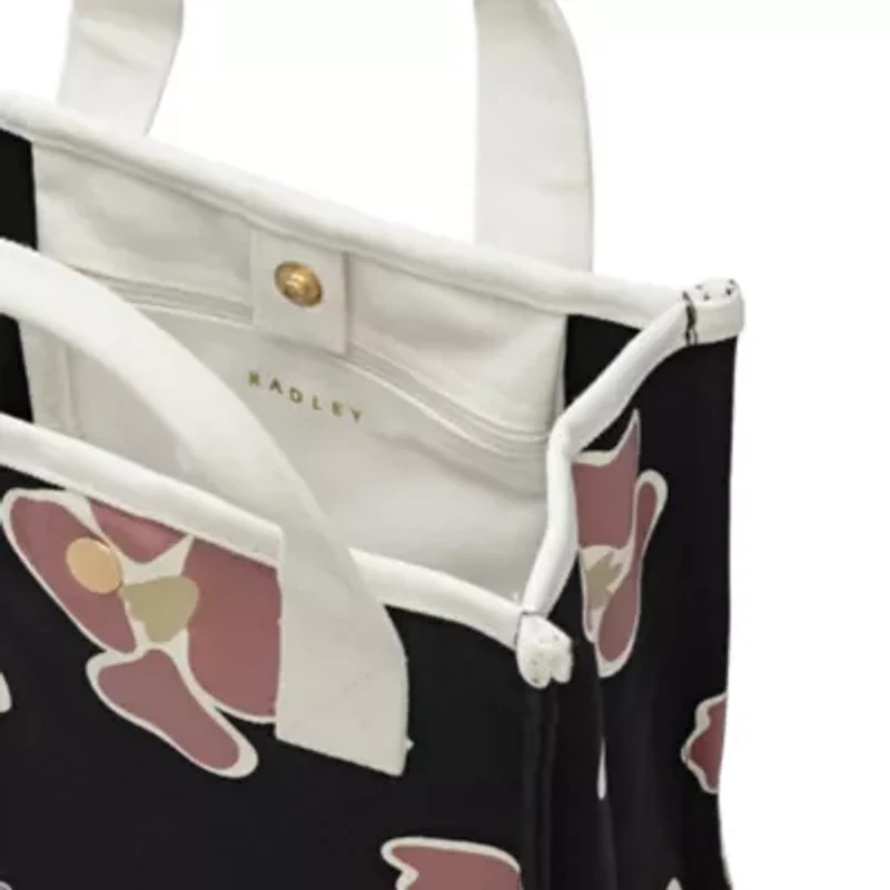 Abstract Floral Small Open Top Grab