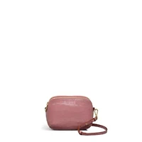 Dukes Place  Faux Croc Medium Ziptop Crossbody