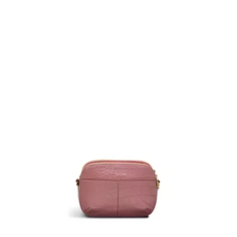Dukes Place  Faux Croc Medium Ziptop Crossbody