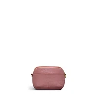 Dukes Place  Faux Croc Medium Ziptop Crossbody