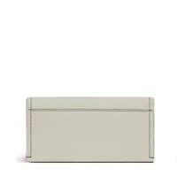 Cut Out Floral Large Flapover Wallet