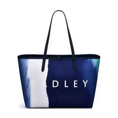 Southwell Gardens - Stripe Large Open Top Tote