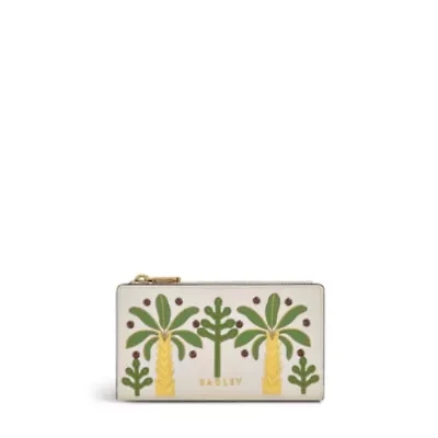 Coin Street - Paradise Palms Medium Ziptop Purse