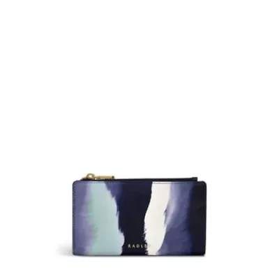 Coin Street  Stripe Medium Ziptop Wallet