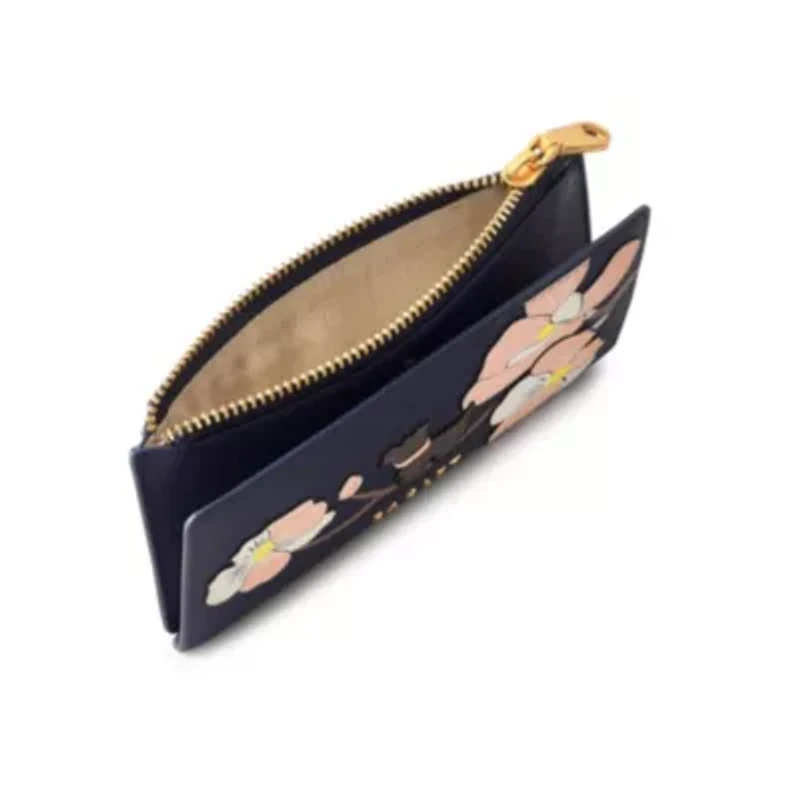 Coin Street Magnolia Medium Ziptop Wallet