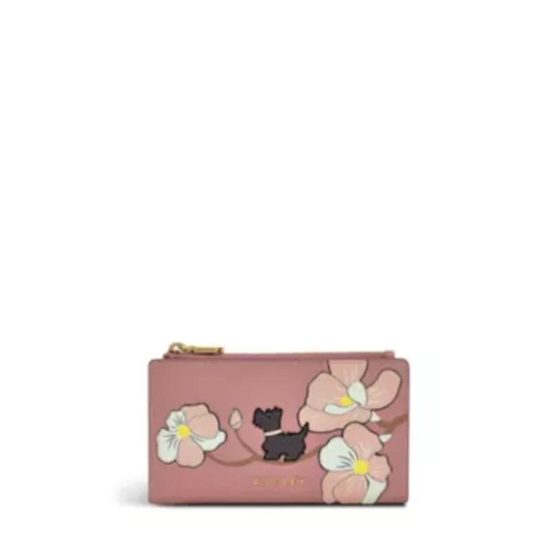 Coin Street Magnolia Medium Ziptop Wallet