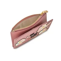 Coin Street  Magnolia Medium Ziptop Wallet