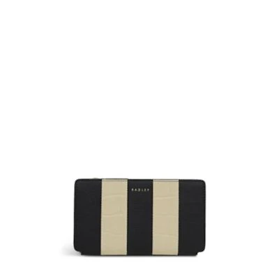 Coin Street Patchwork Medium Ziptop Wallet