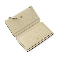 Coin Street Patchwork Medium Ziptop Wallet