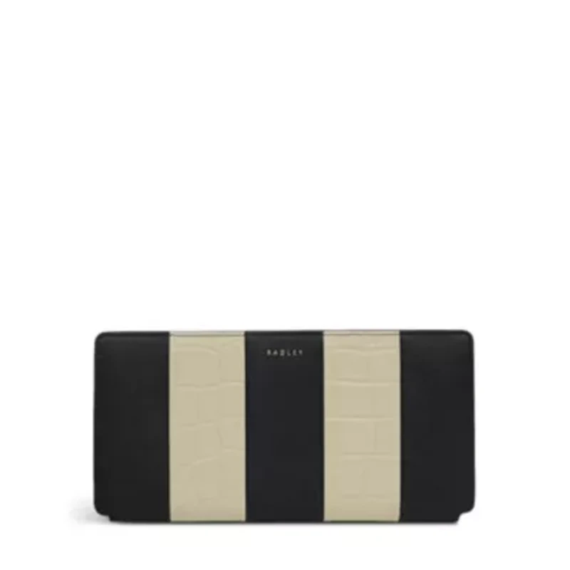Coin Street Patchwork Large Bifold Wallet