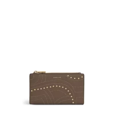Coin Street - Stud medium Ziptop wallet