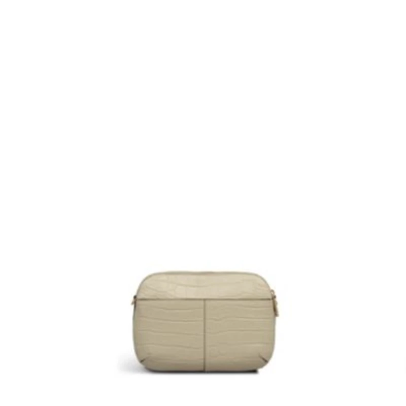 Dukes Place Faux Croc Medium Ziptop Crossbody