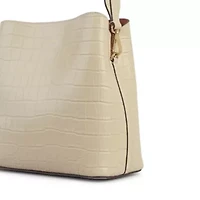 Dukes Place Faux Croc Medium Compartment Crossbody