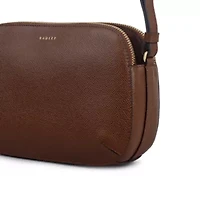 Dukes Place Texture Medium Ziptop Crossbody