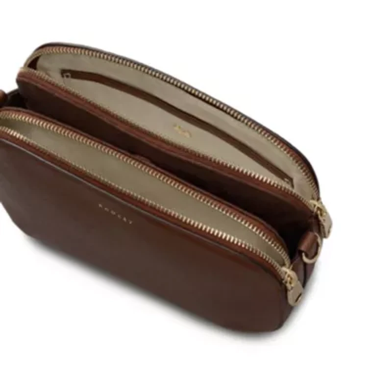 Dukes Place Texture Medium Ziptop Crossbody