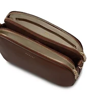 Dukes Place Texture Medium Ziptop Crossbody