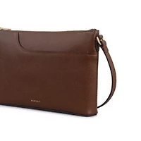 Pockets Texture Medium Ziptop Crossbody