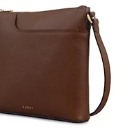 Pockets Texture Small Ziptop Crossbody